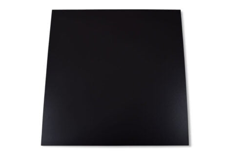 Ref. G6 Mlit Melamine Zwart 70x70cm Bovenaanzicht